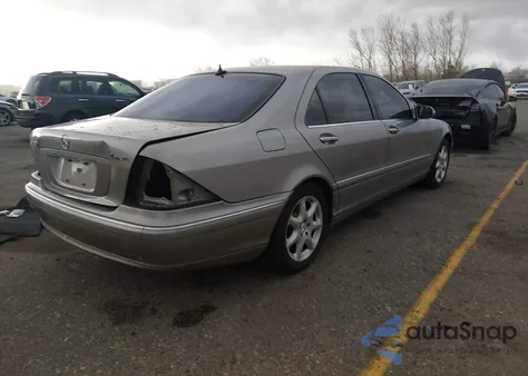 2006 Mercedes-Benz S 430 4Matic z USA, uszkodzony, nr VIN WDBNG83J86A481525